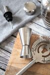 BarCraft Stainless Steel Dual Spirit Measure Cup_23950