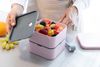 Cuisena RPET Square Bento Box - 2 layer - Pink_32459