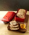 Bread Loaf Baker 24 x 15cm Burgundy_1452