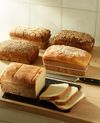 Bread Loaf Baker 24 x 15cm Burgundy_1453