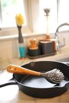 Full Circle Tenacious C Cast Iron Brush - Grey_976