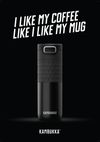 Kambukka Etna Grip 3-in-1 Snapclean® 500ml Travel Mug Black Steel_6525