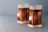 La Cafetière Copper Coffee Mug Set, 2 Pieces - Stainless Steel, Gift Boxed_26501