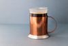 La Cafetière Copper Coffee Mug Set, 2 Pieces - Stainless Steel, Gift Boxed_26502