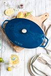 Staub Oval Dish 32cm La Mer 'Fish'_16772