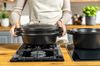 Staub Stackable 3pc Cocotte + Braiser + Pan+ Lid 24 cm Black_31824