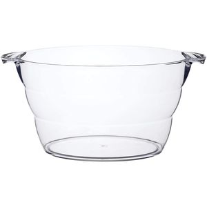BarCraft Acrylic Large Oval Drinks Pail / Cooler
