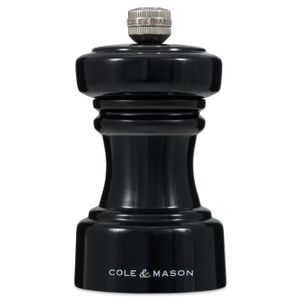 Cole & Mason Hoxton Black Gloss Pepper Mill 104mm