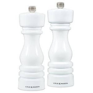 Cole & Mason London Mills White Gloss Gift Set - 18cm