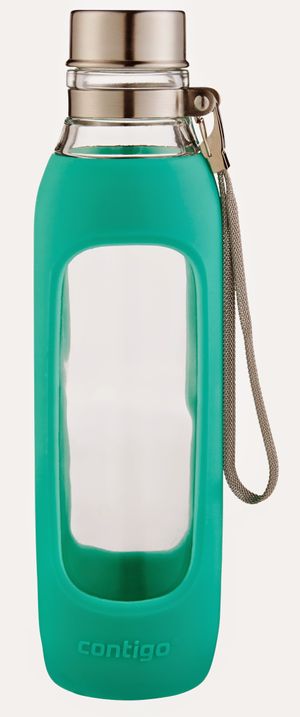 Purity 'Glass' Water Bottle- Jade 591ml