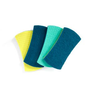 Full Circle Stretch Counter Scrubbers Set/4