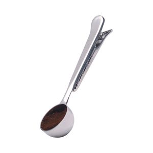 La Cafetière Stainless Steel Coffee Measuring Spoon with Clip