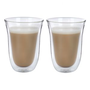 La Cafetière Double Walled Latte Glasses - 300ml, Set of 2