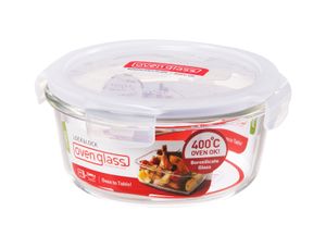 LocknLock Euro Glass Boroseal Heat Resistant Glass Round - 650ml
