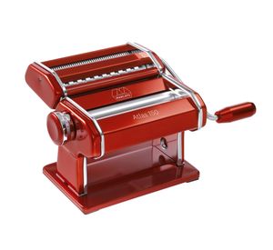 Atlas 150 Design Pasta Machine - Red