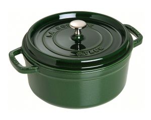 Round Cocotte - 26cm Basil Green