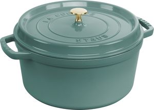 Staub Cocotte Round 24cm - Eucalyptus