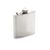 BarCraft Polished Stainless Steel Hip Flask_23982