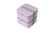 Cuisena RPET Square Bento Box - 2 layer - Pink_32455