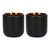 La Cafetière Set of 2 Double Insulated Espresso Cups - 70 ml, Gift Boxed_26119