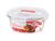 LocknLock Euro Glass Boroseal Heat Resistant Glass Round - 650ml_20742