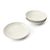 Mikasa Cranborne 4-Piece Stoneware Pasta Bowl Set, 24cm, Cream_30848