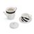 Mikasa Luxe Deco China Tea for One Set, White_30968