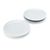 Mikasa Chalk 4-Piece Porcelain Side Plate Set, 21cm, White_30793