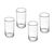 Mikasa Sorrento 4-Piece Crystal Highball Glass Set, 510ml_30737