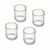 Mikasa Sorrento 4-Piece Crystal Tumbler Glass Set, 400ml_31080