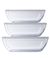 Ô cuisine 6 Piece Storage Set (3 Dishes + 3 Lids)_11173