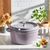 Staub Cocotte Round  26cm Blossom_29141