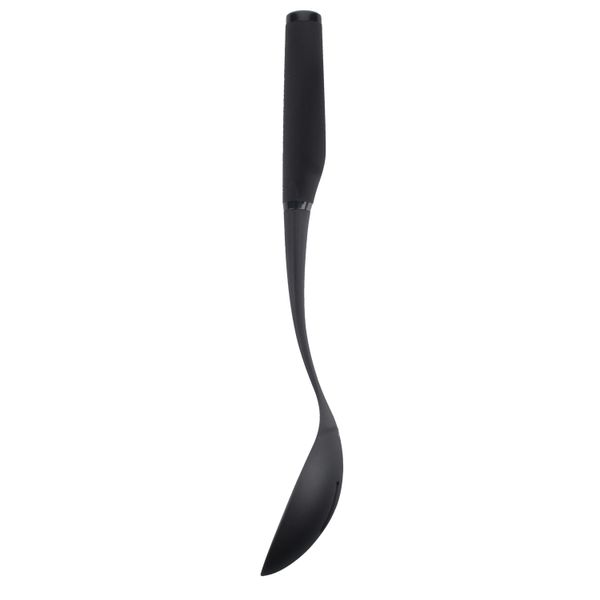 KitchenAid Soft Touch Slotted Spoon Nylon - Black