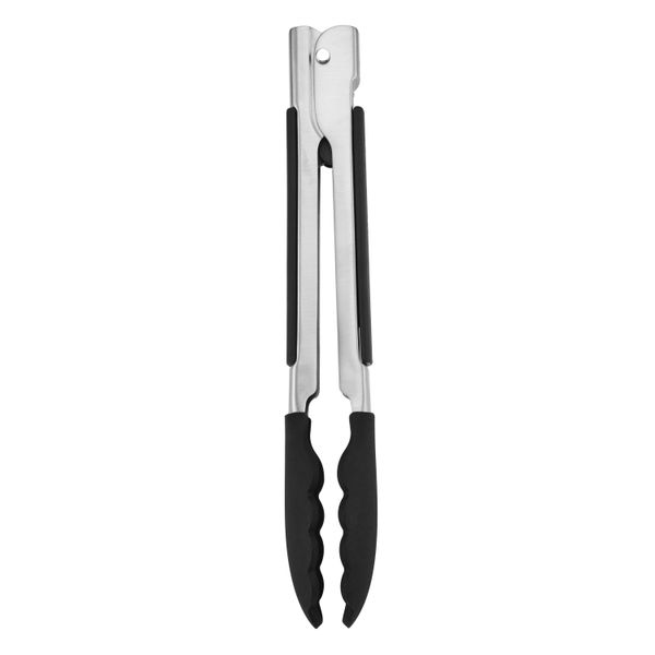 KitchenAid Silicone-Tipped Side-Locking Tongs, 23cm