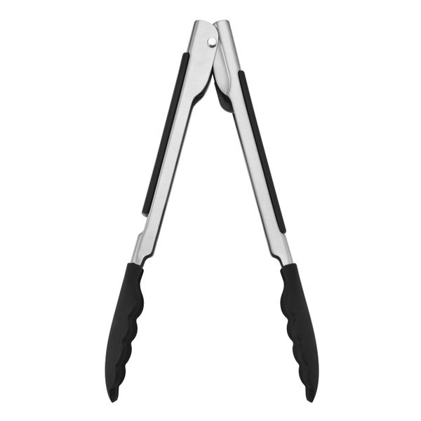 KitchenAid Silicone-Tipped Side-Locking Tongs, 23cm