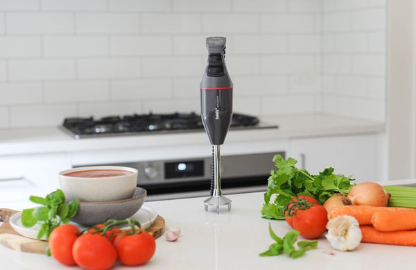 Bamix Classic Immersion Blender 140W Charcoal