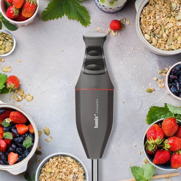 Bamix Classic Immersion Blender 140W Charcoal