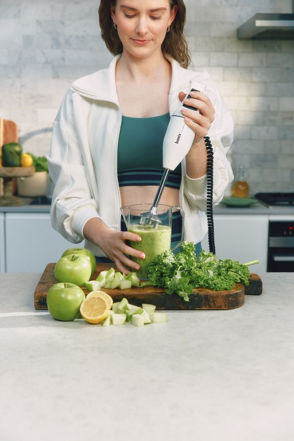 Bamix Classic Immersion Blender 140W White