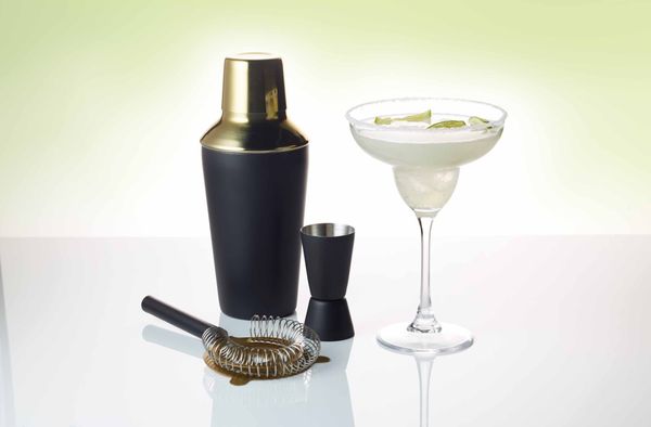 BarCraft  Cocktail Set Black 3pc Set