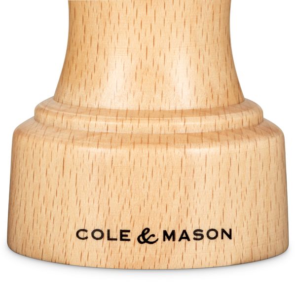 Cole & Mason Hoxton Natural Beech Salt Mill 104mm