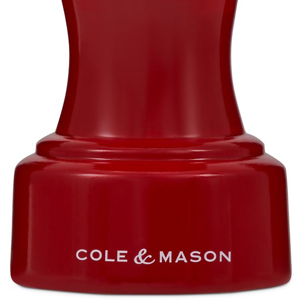 Cole & Mason Hoxton Red Gloss Pepper Mill 104mm