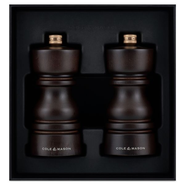 Cole & Mason London Mills Chocolate Wood Gift Set - 13cm