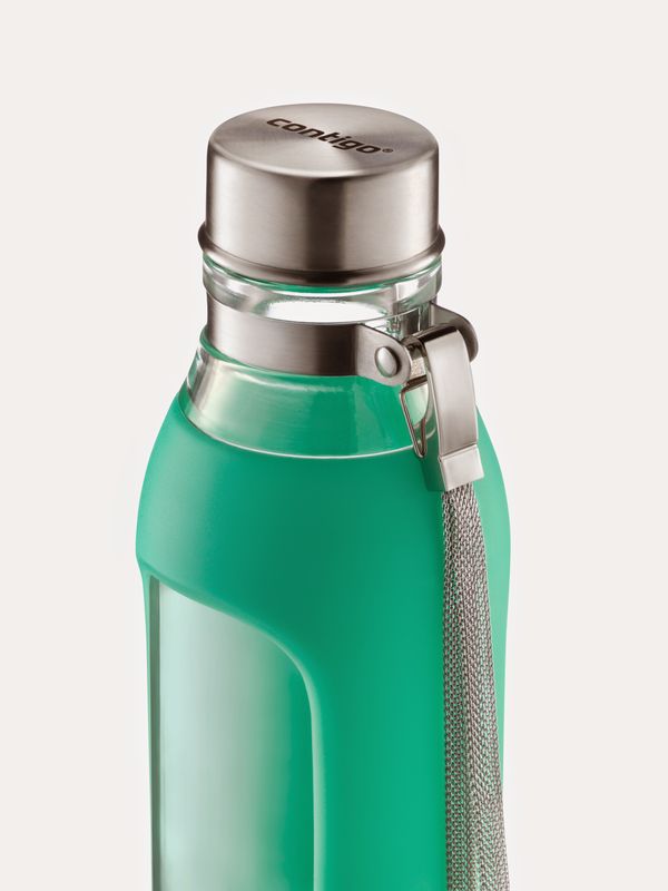 Contigo Purity 'Glass' Water Bottle- Jade 591ml