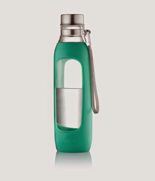 Contigo Purity 'Glass' Water Bottle- Jade 591ml