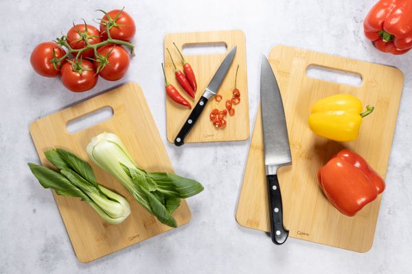 Cuisena Bamboo Chopping Boards- Set of 3