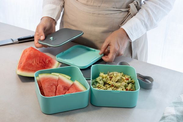 Cuisena RPET Square Bento - Aqua