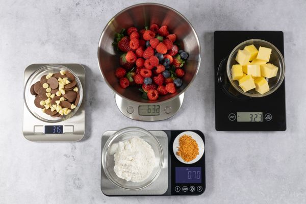 Cuisena Slim Line 5kg Digital Scale - Silver