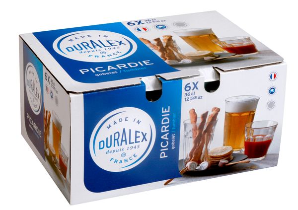 Duralex Picardie Highball Tumbler 360ml Set of 6