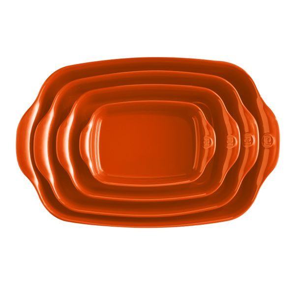 Ultime Rectangular Baker 42cm Tuscan Orange