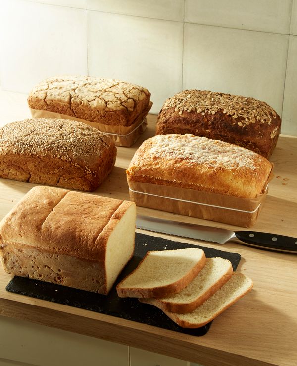 Bread Loaf Baker 24 x 15cm Burgundy